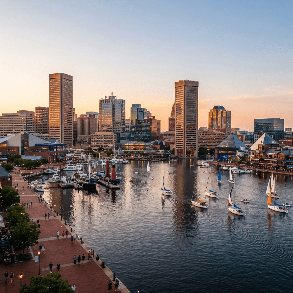 Baltimore, MD skyline