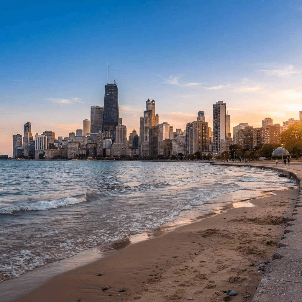 Chicago, IL skyline
